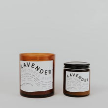 Load image into Gallery viewer, Lavender + Tonka Bean Candle - 4 fl oz
