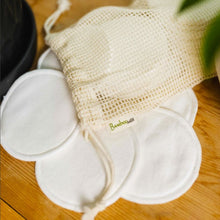 Load image into Gallery viewer, Bamboo Cotton Facial Rounds - 20 Count