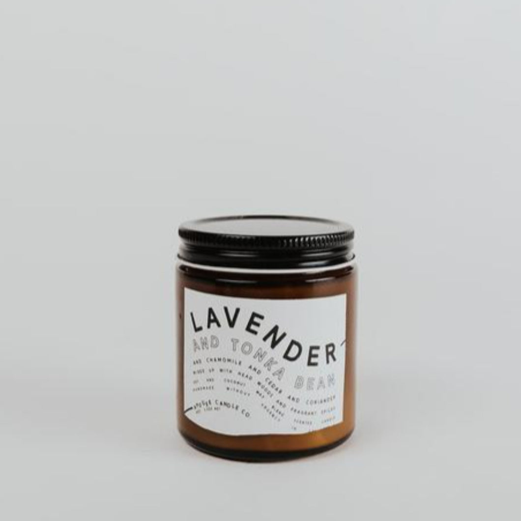 Lavender + Tonka Bean Candle - 4 fl oz