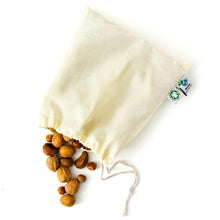 Load image into Gallery viewer, Reusable Muslin Produce Bag - Large
